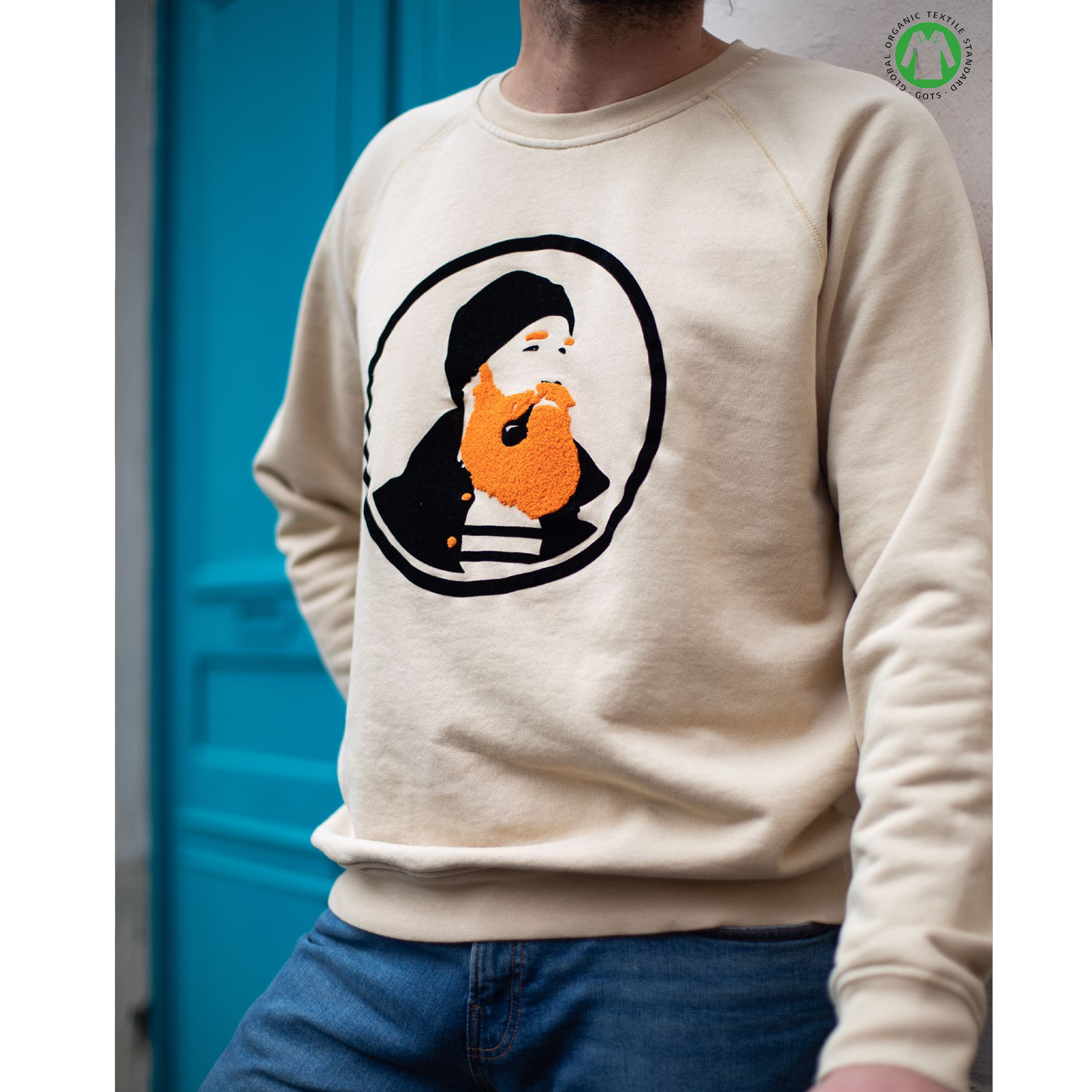 SWEAT BOUCLETTE BEIGE